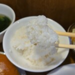 キッチン ブルー グローブ - ここで、ご飯をいただく