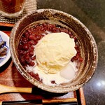 ティールームたかはし - クリームぜんざい