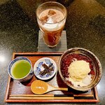 ティールームたかはし - クリームぜんざい