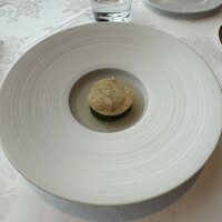 オーベルジュ・ド・リル ナゴヤ - ほうれん草を纏ったクラムチャウダー