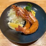洋食 おがた - 赤足海老フライ