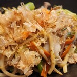 母娘げんか - 普通の焼きうどん