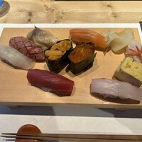 すし うおいち - 特上寿し懐石　握り10貫