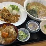 ふじのや - 男の定食(味噌)