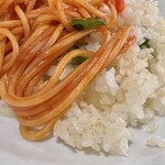 洋食屋 - 特製チャンポン(スパゲティー＆ピラフ)