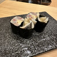 sushi AKEBONO - コハダにガリにマスタード