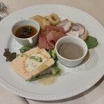 CANE & Gatto - 前菜盛合せ  