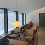 レヴォ - 待合では雪景色をぼ〜っと眺めながら。自然と向き合う贅沢な時間です(´∀｀)