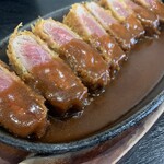 えいすけ - ビーフカツレツ　デミグラソース