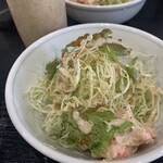 えいすけ - セットのサラダ