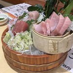 海鮮居酒屋 どんさん亭 - 料理写真:刺身の盛り合わせ（正式名称失念）