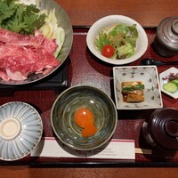 ちんや -  牛鍋御膳（梅）3800円