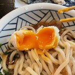 讃岐饂飩 恩家 - ほんとに半熟！