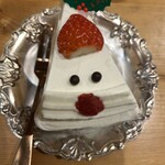 田中トリオ - 系列店のケーキ　　サンタになっていて可愛い