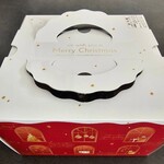 ラ・ブランシュ - クリスマスケーキの箱