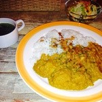 マンモス食堂 - ランチメニュー : シェフZacky特製ココナッツカレー！