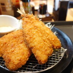 松のや - 料理写真:アジフライ（2枚）定食　830円