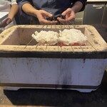 NOMI RESTAURANT - 鱧を炙って