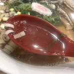 麺屋 おおやま - いりこ100%スープ