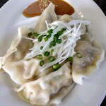 中華麺房 東龍 - 水餃子をアップでパチリ♯ プリップリ♥