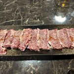 美味 - ハラミ(2人前)
写真を撮り忘れましたが他に
冷凍してない牛タン ハツ レバー
全てとても美味しかったです♪