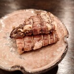 鮨 実紀 - シャコ（そのままかワサビで）