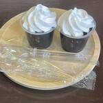 千本桜 - サービスのコーヒーゼリー