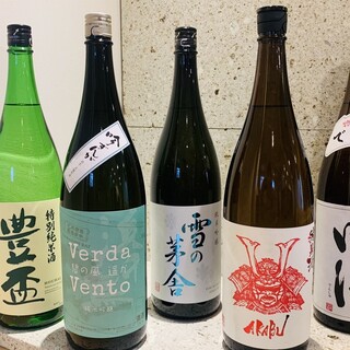 一合起享受的◆準備了東北地酒及稀有的限定酒和新酒
