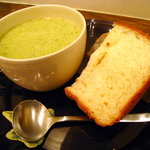 バンチオブピオニース - スープセット①（ブロッコリーのポタージュ）