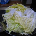 白法山 - 野菜が充実（ネギと白菜）