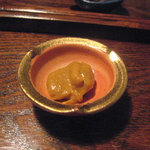 眠庵 - 甘えびみそ