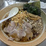 覆麺 智 - 麺が染っていくのもまたよきかな
