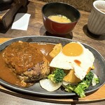 山海倶楽部 - 手ごねハンバーグステーキ