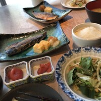 羅豚 ギンザ・グラッセ - 焼き魚定食で。