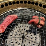 米沢牛・焼肉 さかの - 調理中！
