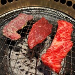 米沢牛・焼肉 さかの - 調理中！