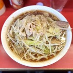 ラーメン二郎 - 2024年12月23日 ラーメン小カラメアブラ お弟子さん麺上げ（総帥不在）