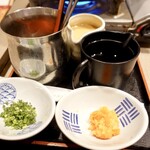 夢庵 - しゃぶしゃぶ薬味