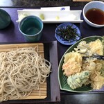 こんぴらうどんなかだ - 野菜天ぷらせいろ