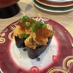 回転寿しトリトン - あん肝軍艦¥396