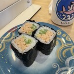 回転寿しトリトン 旭神店 - 大人の納豆巻き¥187