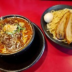 らー麺 つけ麺 おぐり - 馬辛つけ麺(大盛)