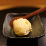 鮨駒 - ゆずのアイス
