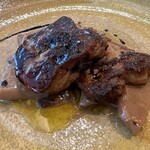 Trattoria Da KENZO - ハンガリー産フォアグラとボルチーニ茸のソテー