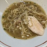 SCLabo - 替玉をスープに投入して〆