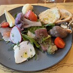 Trattoria Da KENZO - 新鮮魚介の前菜