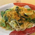 Trattoria Da KENZO - からすみとチヂミキャベツのアーリオ オーリオ