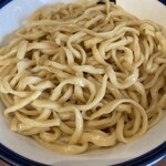 つけめん 玉 - ピロピロ平打ちちぢれ麺