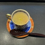 茶房 半兵衛 - 柚子のゼリー