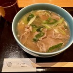 京うどん 生蕎麦 岡北 - 肉うどん ¥1,850❗️